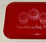 Personalized engraved Nordicware aluminum cake or brownie pan -- a perfect gift for mothers, grandmothers, hostesses, and weddings.  personalizeit.org