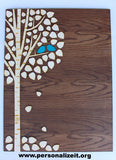Aspen Birch Tree of Life DIY Kit Wooden Wedding Guestbook Alternative