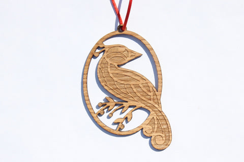 Bird 2 Wooden Ornament