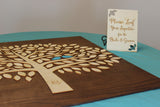 Tree of Life Wooden Wedding Guestbook Alternative